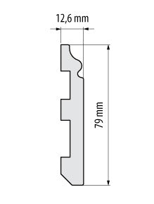 12,6x79 MM PLINTA DUROPOLYMER