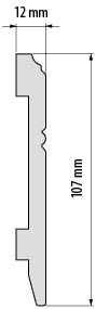 12x107 MM PLINTA DUROPOLYMER